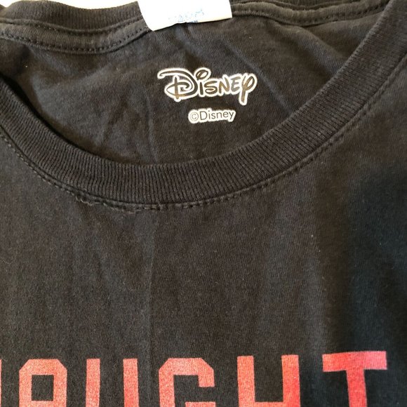 Disney Port & Co Black Shirt Jack Skelton "Naughty Is The New Nice" Womens Sz XL - Picture 6 of 9